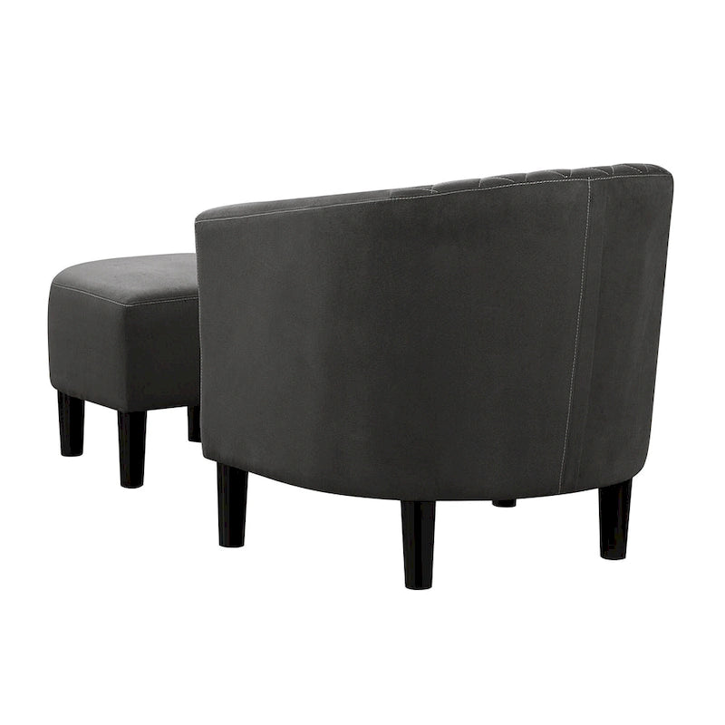 Fauteuil d'appoint Roosevelt avec repose-pieds Take a Seat de Convenience Concepts