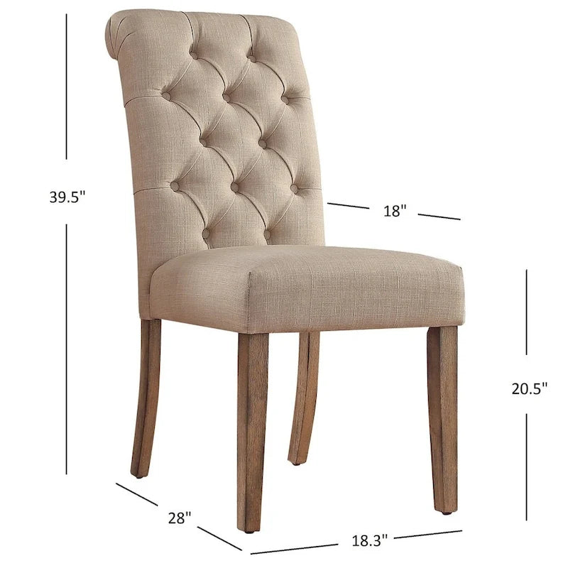 Ensemble de salle à manger rond Benchwright à base en X de 48 po par iNSPIRE Q Artisan