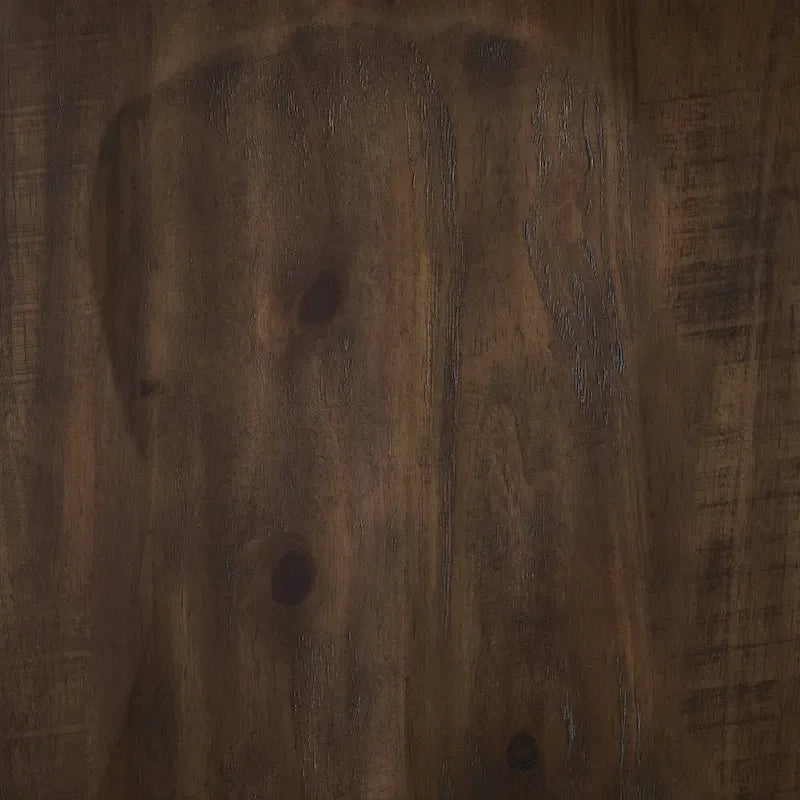 Tabouret de bar Signature Design by Ashley Valebeck, hauteur comptoir, noir/marron - 51 cm (L) x 56 cm (P) x 99 cm (H)