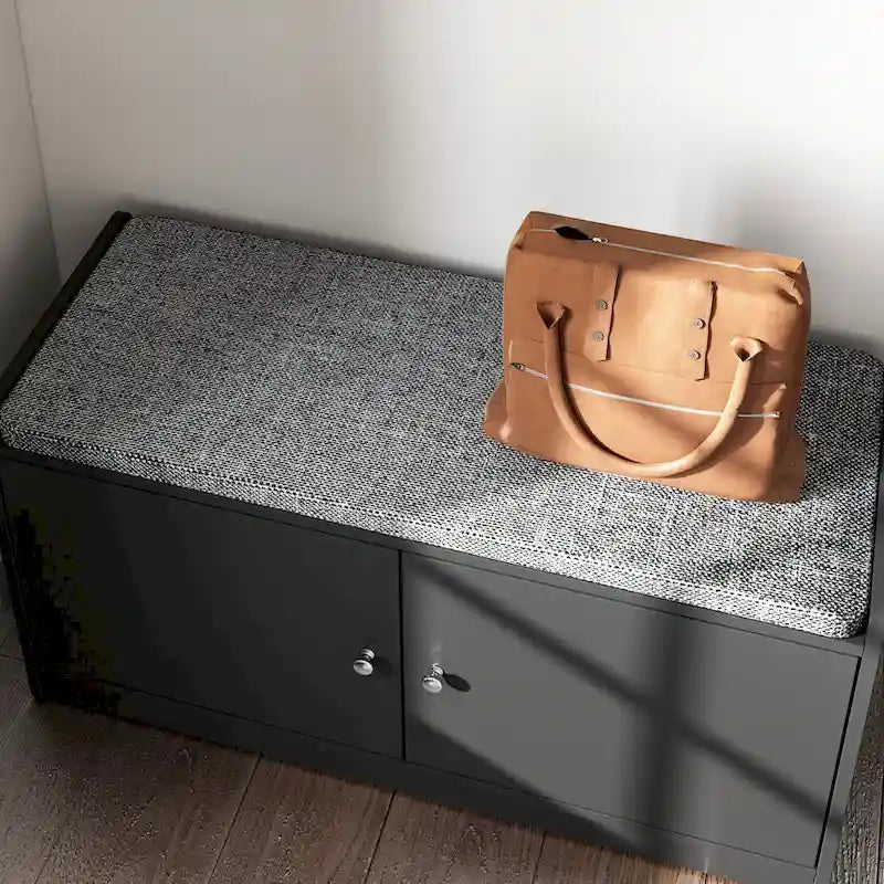 Armoires de rangement pour change de chaussures d'entrée Timechee avec coussin