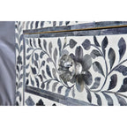 Meuble d'appoint Steve Silver Firoz incrusté d'os