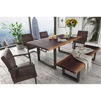 Modrest Taylor Modern Live Edge Wood Dining Table