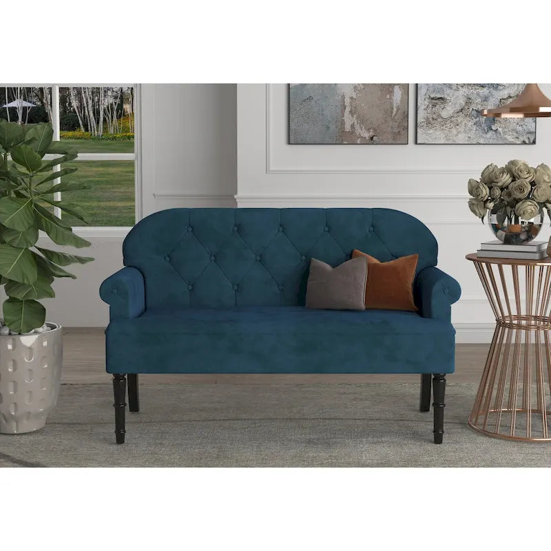 Margherita Rolled Arm Settee