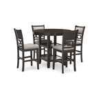 Table de salle à manger haute et 4 tabourets de bar Signature Design by Ashley Langwest (ensemble de 5)