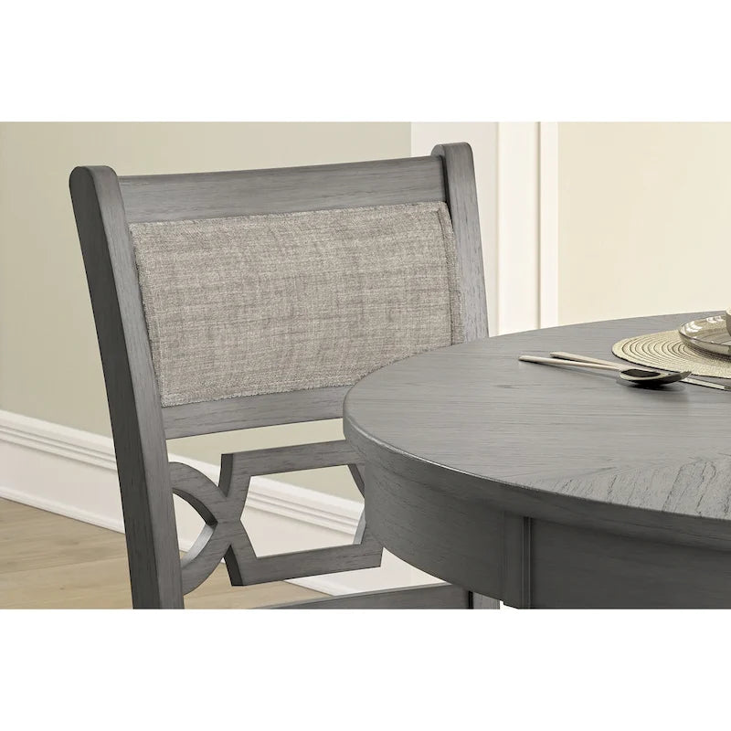 Table de salle à manger haute et 4 tabourets de bar Signature Design by Ashley Langwest (ensemble de 5)