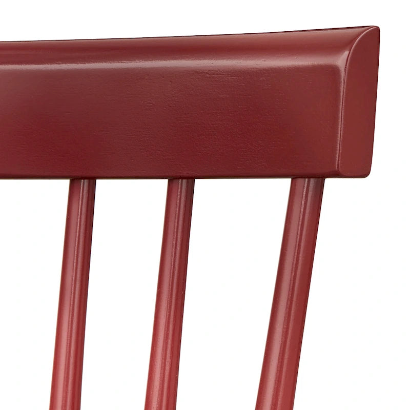 Chaises de salle à manger Simple Living Venice en bois massif à fuseaux (lot de 2)