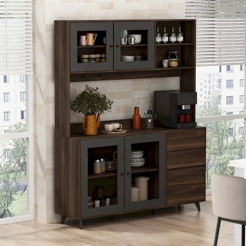 Buffet, armoire à vin, armoire à thé, placard de cuisine, vaisseliers