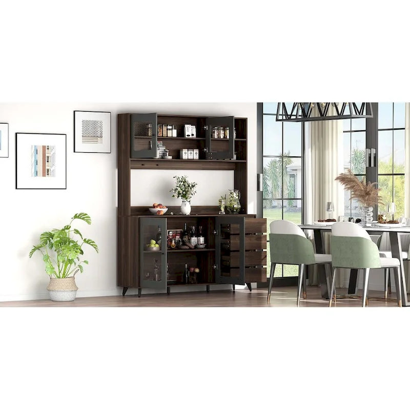 Buffet, armoire à vin, armoire à thé, placard de cuisine, vaisseliers