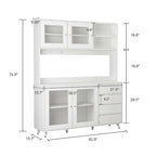 Buffet, armoire à vin, armoire à thé, placard de cuisine, vaisseliers