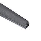 Ensemble de 4 chaises de salle à manger en bois à dossier à lattes