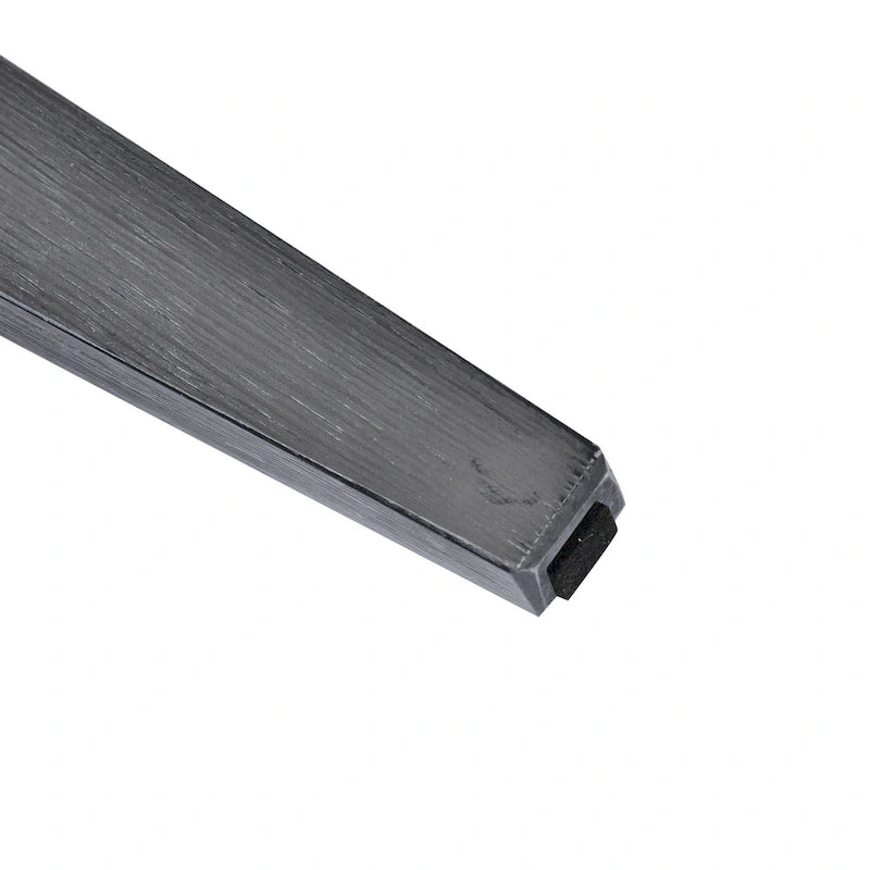 Ensemble de 4 chaises de salle à manger en bois à dossier à lattes