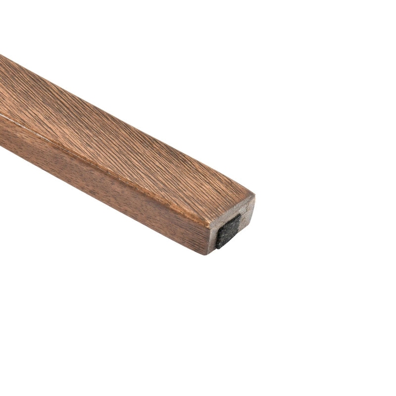 Ensemble de 4 chaises de salle à manger en bois à dossier à lattes