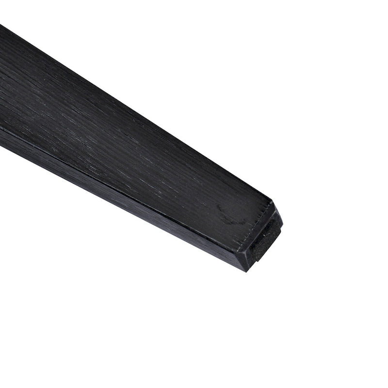 Ensemble de 4 chaises de salle à manger en bois à dossier à lattes