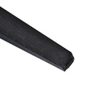 Ensemble de 4 chaises de salle à manger en bois à dossier à lattes