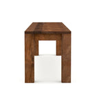 Banc de salle à manger rustique Anaisha en bois de manguier massif de Furniture of America