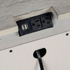 Ensemble de chambre à coucher Steve Silver Havenwood 5 pièces avec panneaux rembourrés