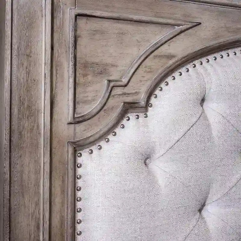 Ensemble de chambre à coucher Steve Silver Havenwood 5 pièces avec panneaux rembourrés