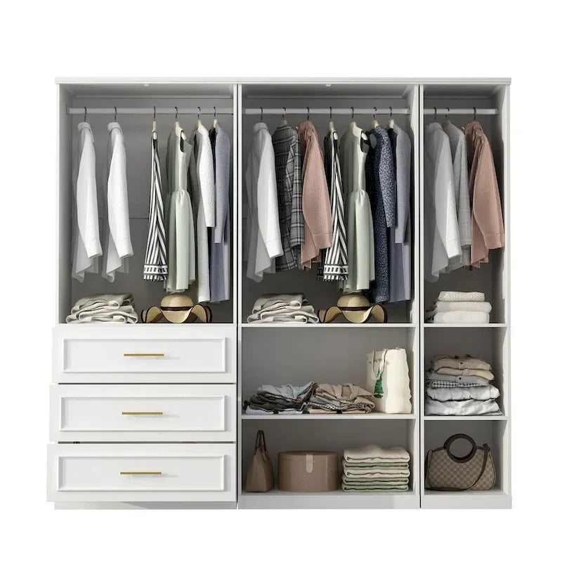 Armoire modulaire de grande hauteur (74,8 cm) avec porte vitrée