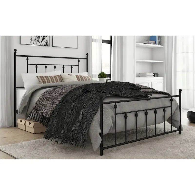 Lit plateforme en métal Melia