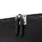 Canapé d'angle modulaire contemporain, fauteuil gauche avec accoudoir