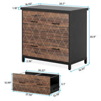 Classeur à deux tiroirs, classeur latéral, classeur de bureau