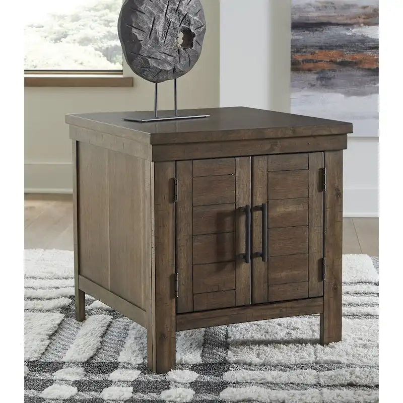 Signature Design by Ashley Moriville Brown End Table - 24 W x 26 D x 25 H