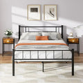 Futzca Bed Frame with Headboard and Footboard