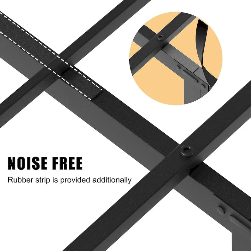 Cadre de lit Futzca avec tête et pied de lit