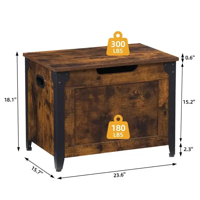 tabouret de rangement en cornière