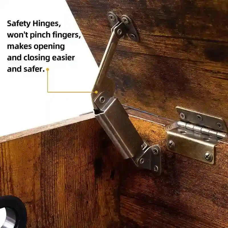 tabouret de rangement en cornière