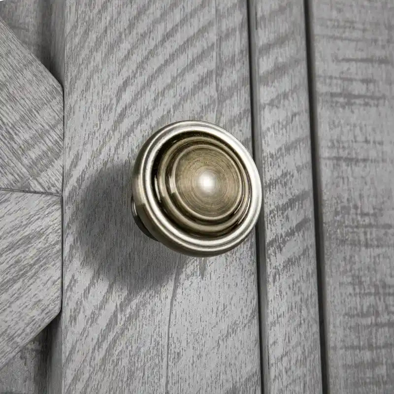 Buffet rustique en bois de 122 cm (48 po) de large, 3 portes, grand espace de rangement - Largeur : 122 cm (48 po)