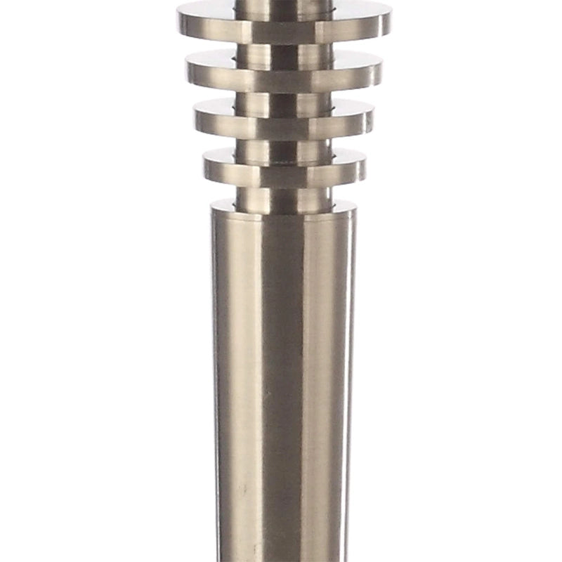 Table d'appoint ronde contemporaine en marbre sur pied