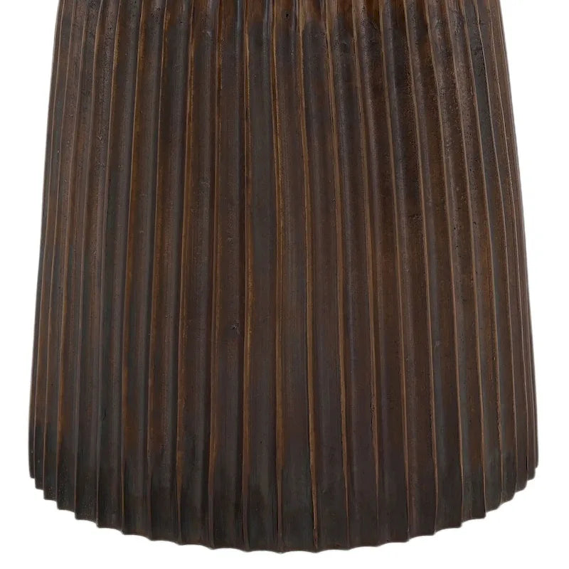 Table de bistro Abbey en aluminium, bronze