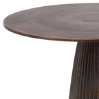 Table de bistro Abbey en aluminium, bronze
