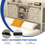 Cadre de lit Moasis Farmhouse en chêne, format queen/king