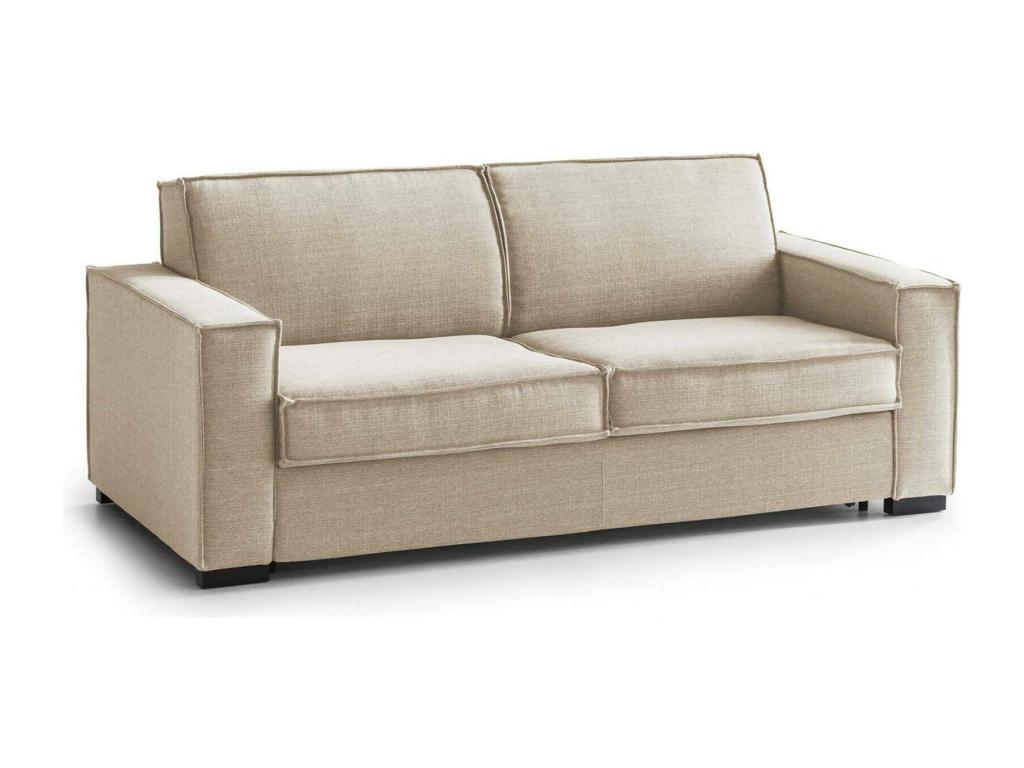 Canapé en tissu beige - dlz1766568259420