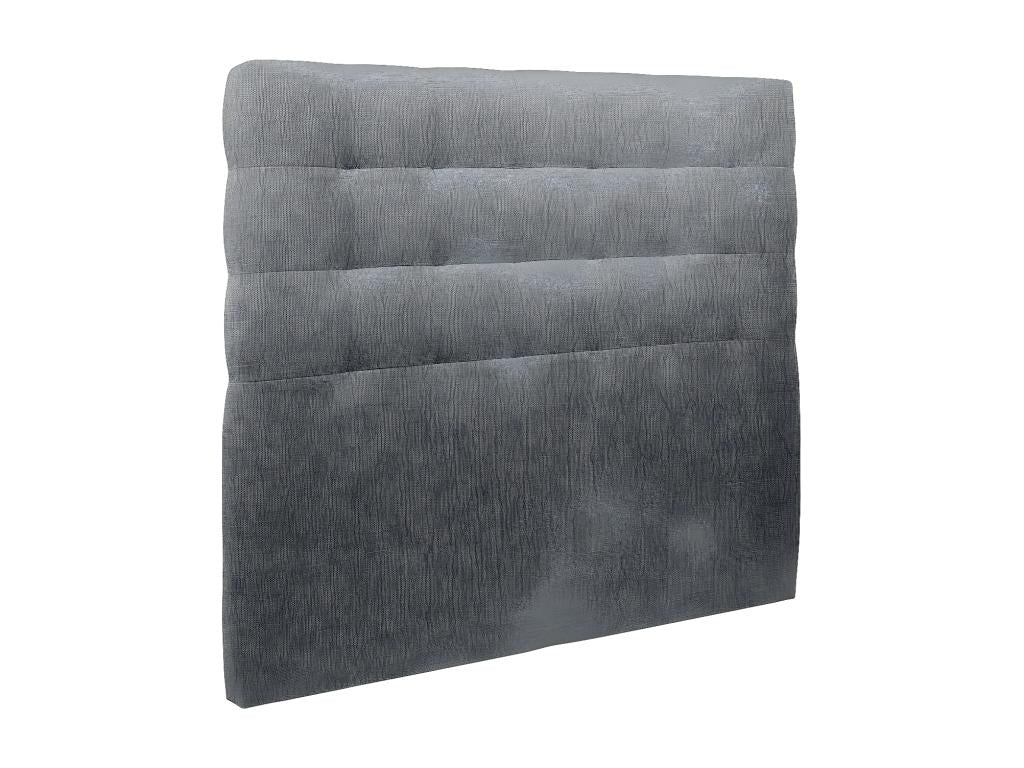 Lit en tissu anthracite