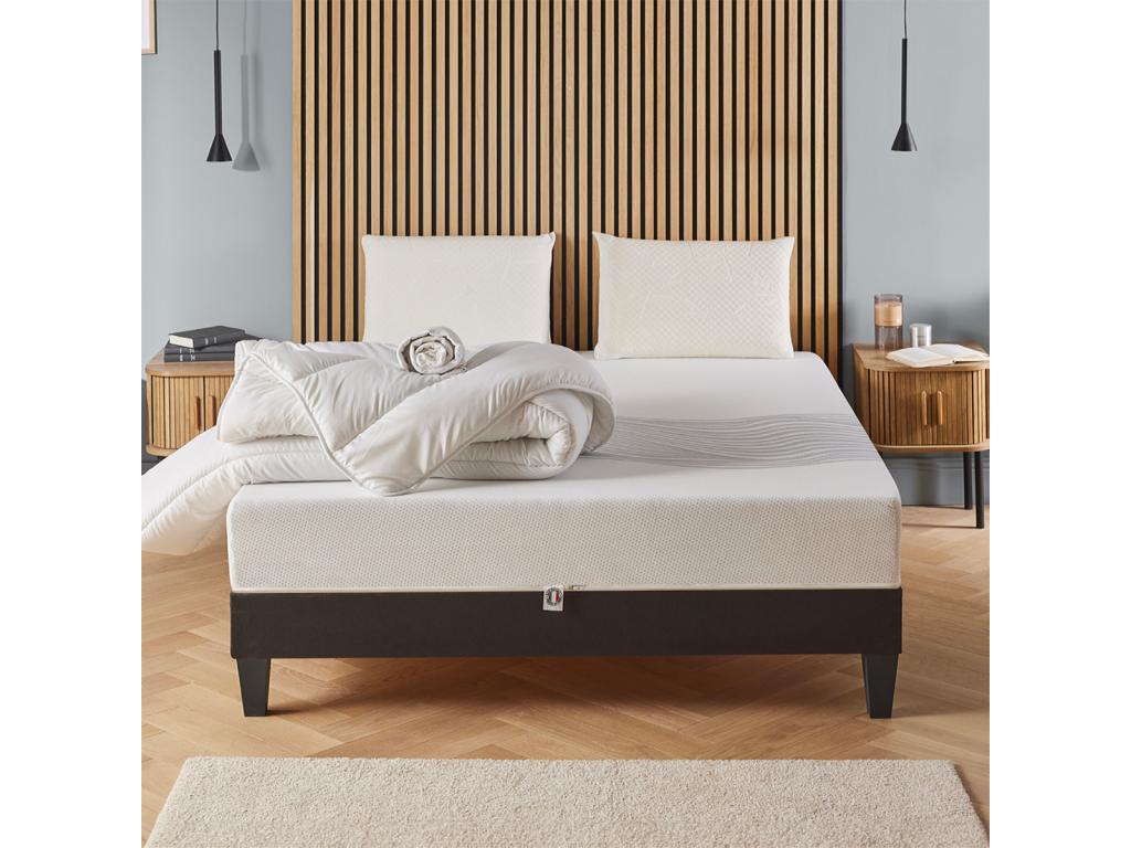Matelas blanc, 90 x 190 cm