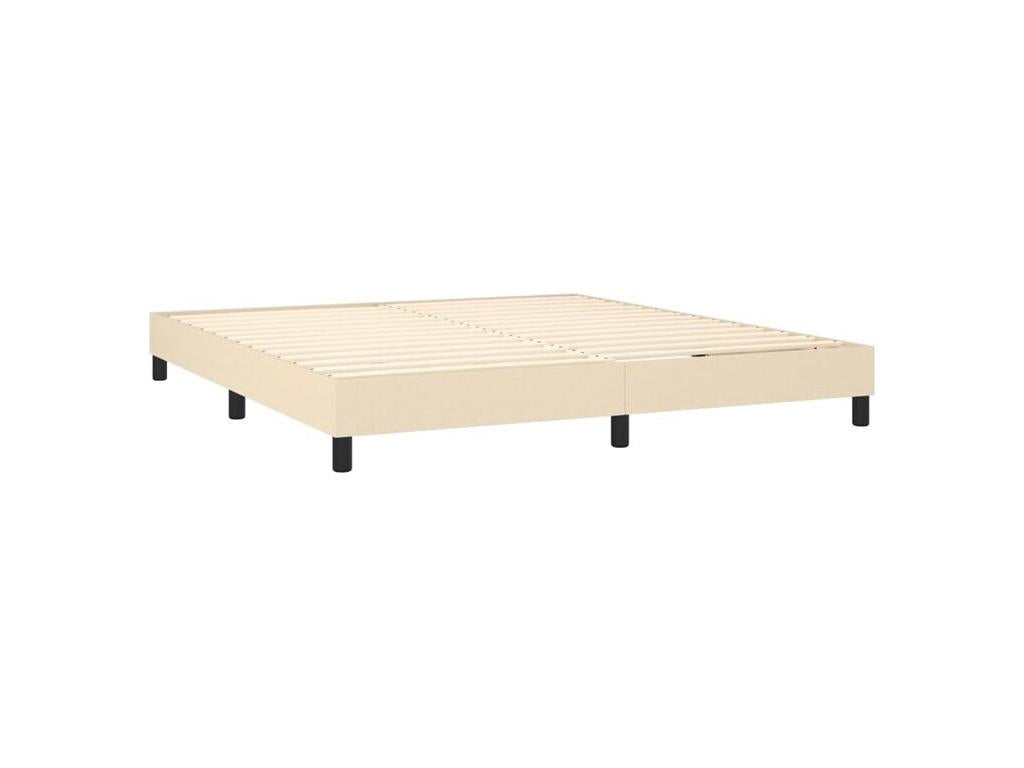 Matelas en tissu blanc, 160 x 200 cm
