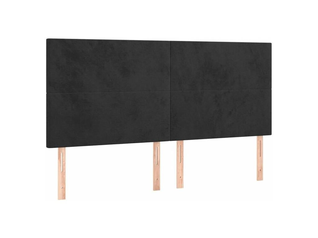 Matelas en velours blanc, 180 x 200 cm