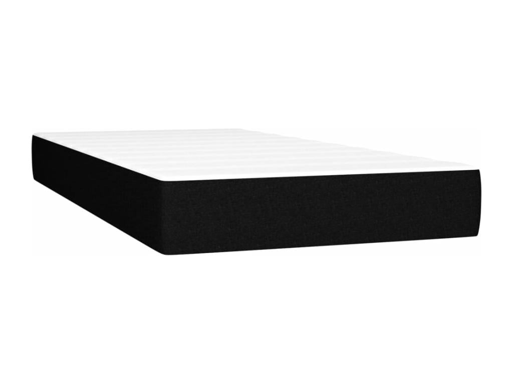 Matelas en tissu noir, 80 x 200 cm - dlz1766568640517