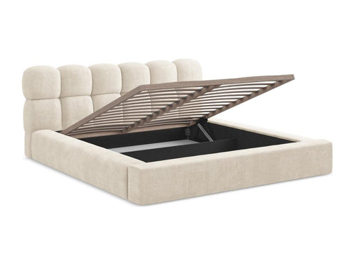 Lit beige, 220 x 240 cm