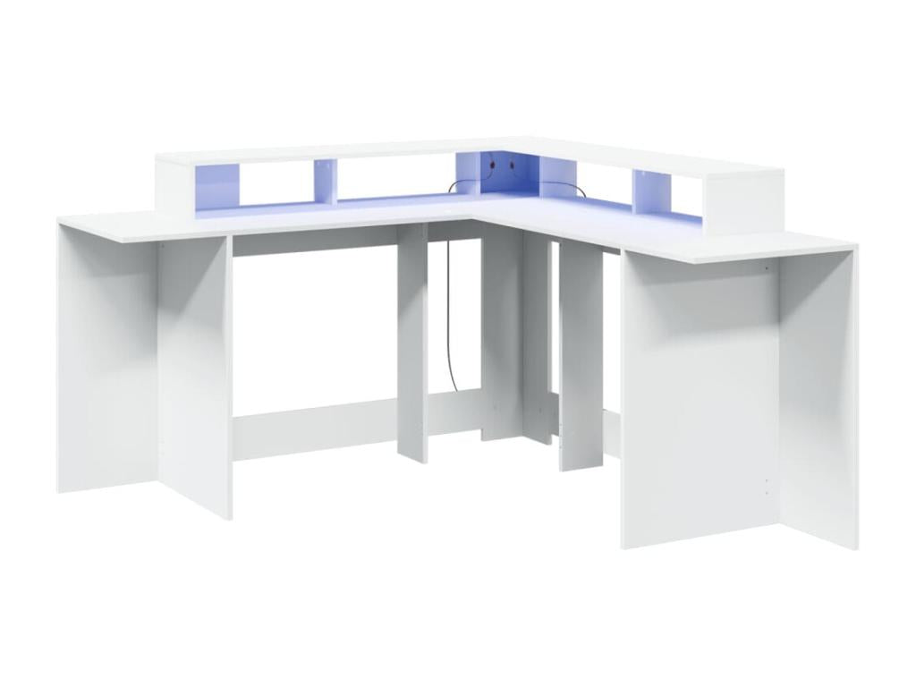 Table blanche, 152 x 152 x 91 cm