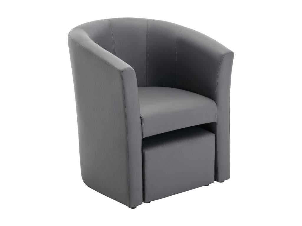 Fauteuil d'appoint gris