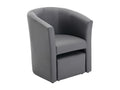 Fauteuil d'appoint gris