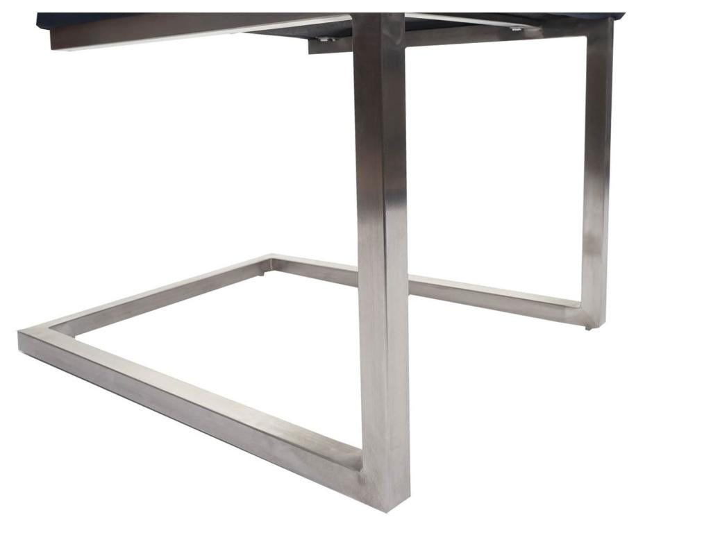 Fauteuil en velours anthracite