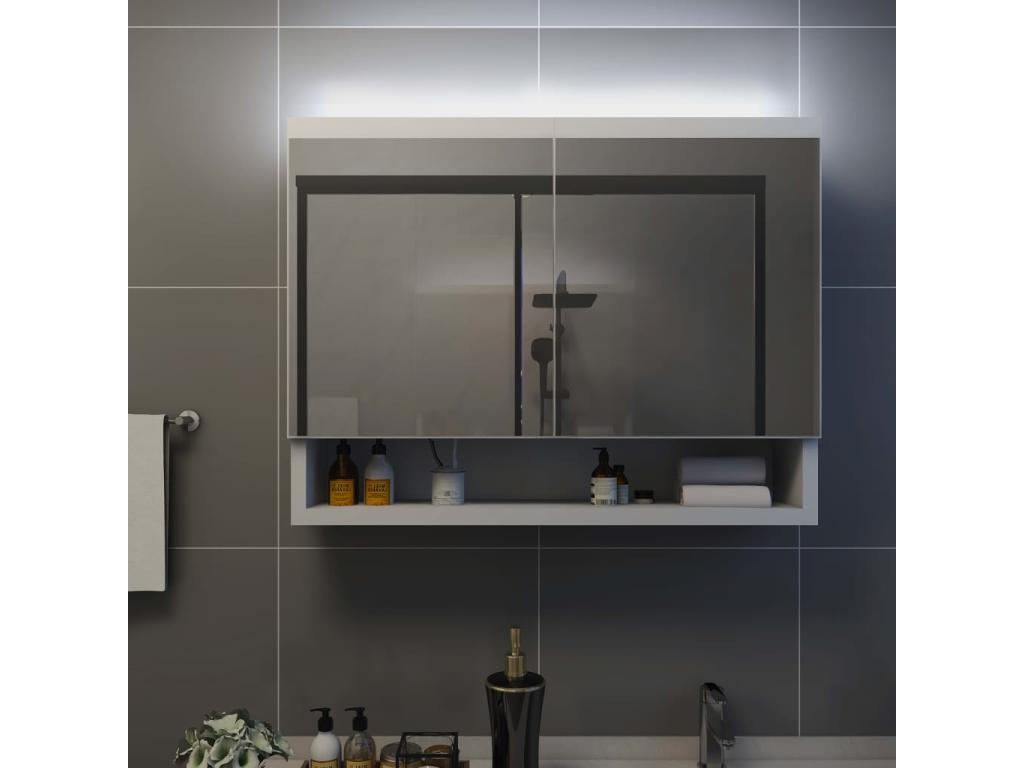 Armoire blanche, 80 x 15 x 60 cm